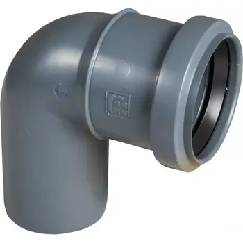 Fitinka Koleno šedé 40 mm x 45