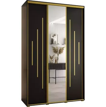 Předsíňová stěna Skříň 45 Canaris 13 150 černá/gold