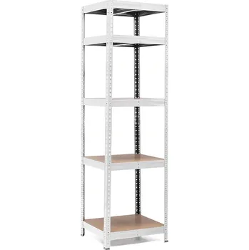 regál Policový regál Trestles RH 1800x600x300, nosnost 1750 kg, 5 polic Barva: pozink, Provedení police: dřevěná DTD 8 mm