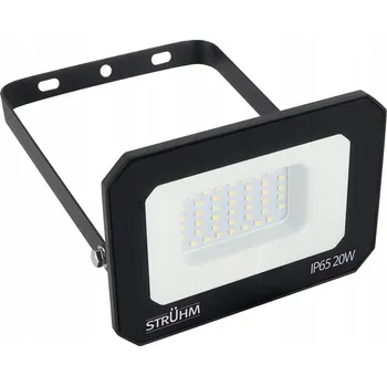 LED reflektor 20W černý s neutrálním světlem ASTON LED IDEUS