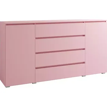 Dětský pokoj Komoda Cosmo C06 4S2D růžový