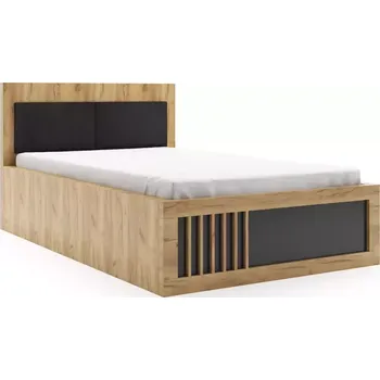 Ložnicová sestava Postel Sorento 120x200 craft zlatý/černý