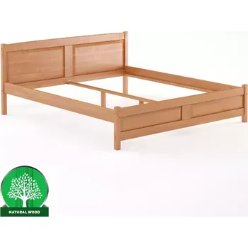 Ložnicová sestava Postel borovicová LK104–180x200 olše