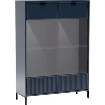 Obývací stěna Vitrína Link A Styles LS8 indigo