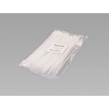 Organizace kabelů Vázací pásek bílý 200/4,6