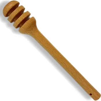 Naběračka Łyżka do miodu naběračka na med dřevěná 15 cm