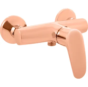 Vodovodní baterie AMUR - Sprchová baterie, Zlatá Růžová - kartáčovaná AM781.5ZRK, RAV Slezák