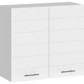 Kuchyňská skříňka Kuchyňská skříňka Daria 80 cm, bílá/ popelavě šedá, G80 2D