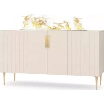 Elektrický krb Prins 1000 béžový