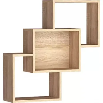 Obývací stěna Polička Dallas D30 Dub Sonoma