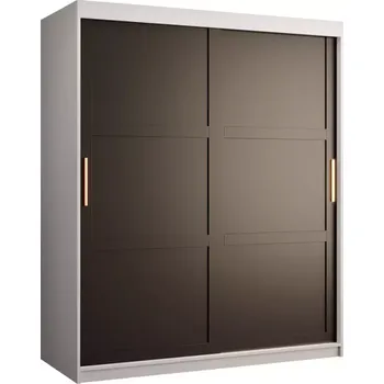 Předsíňová stěna Skříň Amiro 1 150 bílý/černý