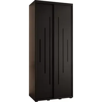 Předsíňová stěna Skříň 45 Canaris 12 120 černá/černá