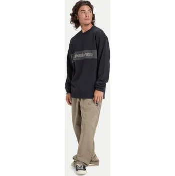 Pánská mikina Quiksilver Mikina Cb EQYFT05152 Šedá Comfort Fit M