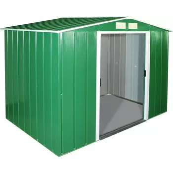 Zahradní domek Kovový zahradní domek DURAMAX ECO 8 x 8, zelený