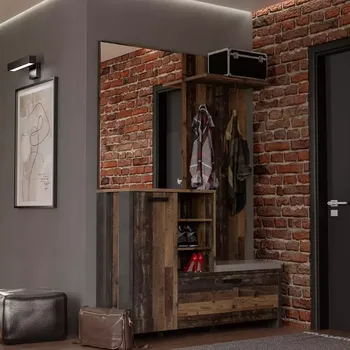 Šatní skříň Předsíňová stěna Symmach CLFD02L