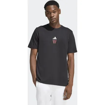 ADIDAS Pánské tričko Regular XL ČERNÁ