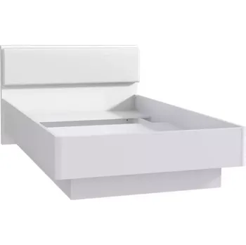 Ložnicová sestava Postel Snow 126x200 Bílá Mat