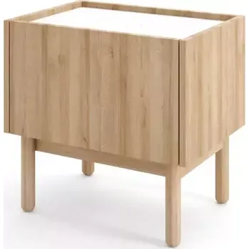 Ložnicová sestava Noční stolek Boho S50 rivera/marmur bianco