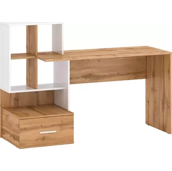 Kancelářská sestava Psací Stůl Stil 149cm Dub Wotan/Bílý