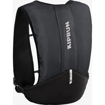 Hydrovak KIPRUN Batoh na trailový běh 5 l s hydrovakem 1 l Essential 500 ČERNÁ|ŠEDÁ