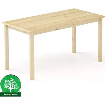 Jídelní stůl Stůl borovice ST104-150x75x75 syrová