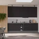 Kuchyňská linka Aria BL/ANT 300 cm bez kuchyňské desky