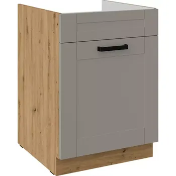 Kuchyňská skříňka Luna claygrey/artisan 60ZL 1S BB