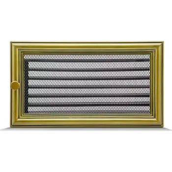 Větrací mřížka Krbová mřížka 17X30 retro se žaluzií