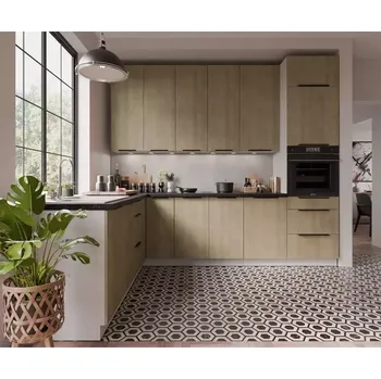 Kuchyňská linka Kuchyňská linka Cremona WH 210x290 cm bez kuchyňské desky