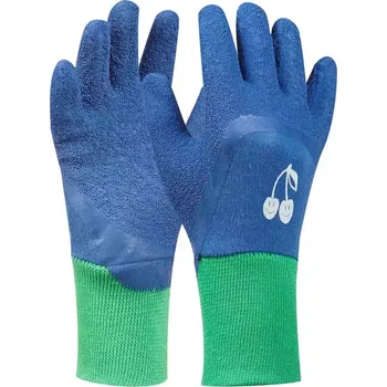 Pracovní rukavice Rukavice Tommi "třešeň" modré 4-6 let