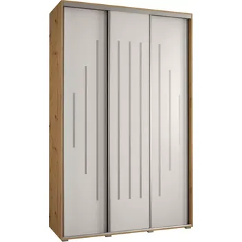 Předsíňová stěna Skříň 45 Canaris 12 150 artisan/bílá/silver