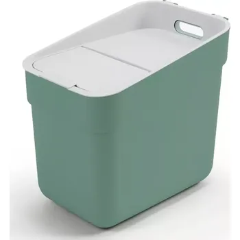Odpadkový koš Koš na tříděný odpad 20l 251936 zelený/šedý