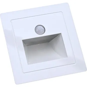 LED panel Vestavné LED orientační svítidlo s PIR senzorem – 3000K (bílé)