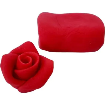 Pravý marcipán červený 30% mandlí (150 g)