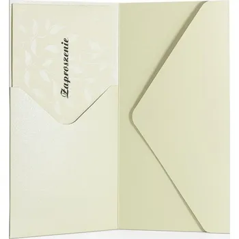 Obálka Sada OZDOBNÝCH OBÁLEK Poštovní obálky DL 220GR PERLEŤOVÉ KRÉMOVÉ