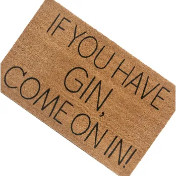 Rohožka Kokosová rohožka hotová 45 x 75 cm