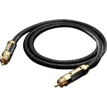 Redukce cinch digitální digitální audio kabel [1x cinch zástrčka - 1x cinch zástrčka] 1.00 m černá Oehlbach XXL® Black Connection Digital