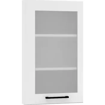 Kuchyňská skříňka Denis WS45 PL bílý satén mat/bílá