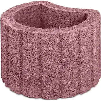 Terasové prkno Svahová tvárnice 29x20x26 cervena