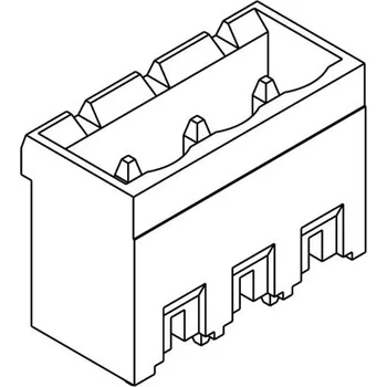 Elektrický konektor TE Connectivity zásuvkový konektor do DPS 2, rozteč 5.08 mm, 796636-2, 1 ks