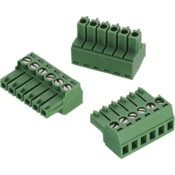 Elektrický konektor Násuvná svorkovnice, řada: 3611, rozteč: 3.5mm, počet řad: 1, počet kontaktů: 3, orientace těla: Rovný, Kabelová