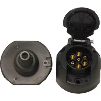 Elektrická zásuvka Elektroinstalace zásuvka 7-Pol 12V