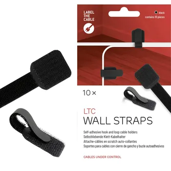 DJ technika držák na kabely Label the Cable 3110 černá