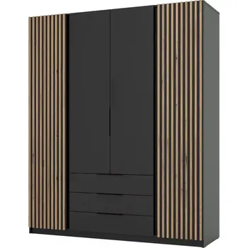 Kancelářská sestava Skříň Kaja BL/BL-EV 2 LAM 2F 3S