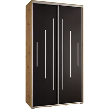 Předsíňová stěna Skříň 45 Canaris 12 140 artisan/černá/silver