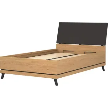 Ložnicová sestava Postel Ate At15/120 dub kamenný s úložným prostorem