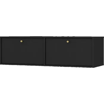 Obývací stěna TV Stolek Tokyo 4 2K černý grafit 302