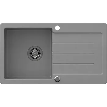 Dřez Forte 111 New 770x440x185 šedý