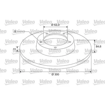 Brzdový kotouč Brzdový kotouč VALEO 675400