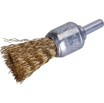 Drátěný kartáč Kartáč rotační koncový vlnitý WESTBERG 17mm stopka 21982